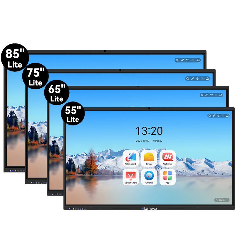 Lumevax Interactive Flat Panel - Lite Version (55"/65"/75"/85")