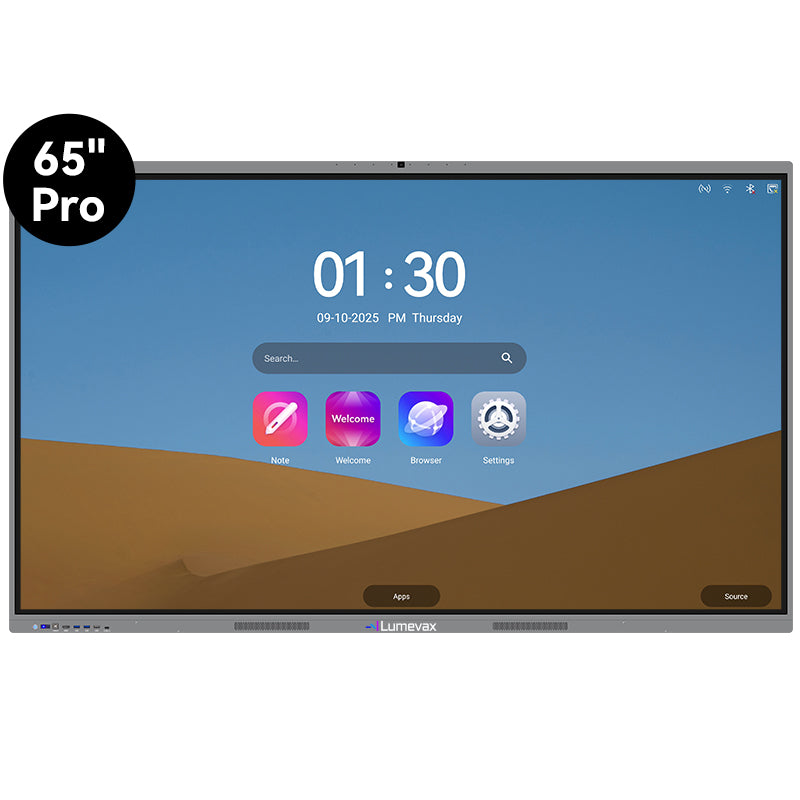 Lumevax Interactive Flat Panel - Pro Version (65"/75"/86"/98"/110")